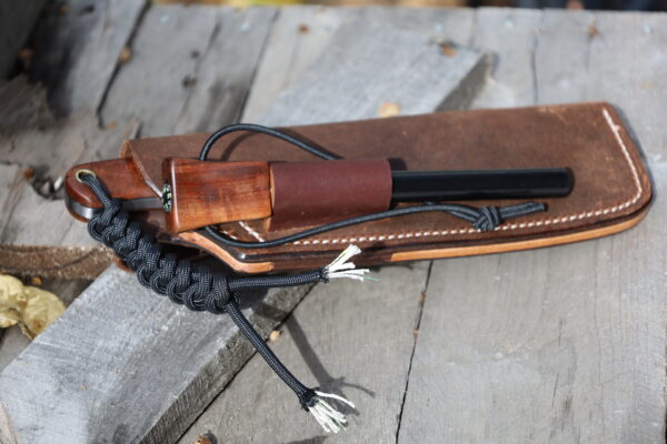 Medium Bushcraft - CPM Magnacut with Firesteel - Image 9